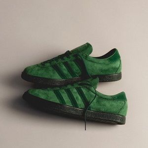 adidas tobacco gruen - dark green suede!